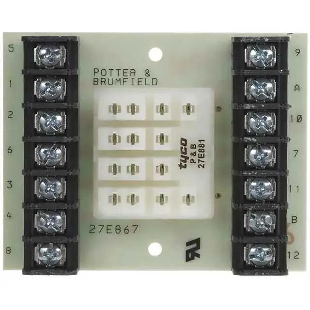 27E867 (SOCKET TERM 4P FOR KU RELAYS)