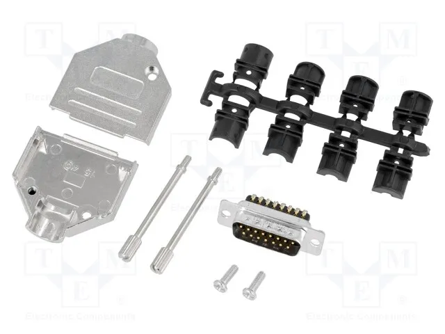 L717DA15PST3 (CONN D-SUB PLUG 15POS STR SCREW)
