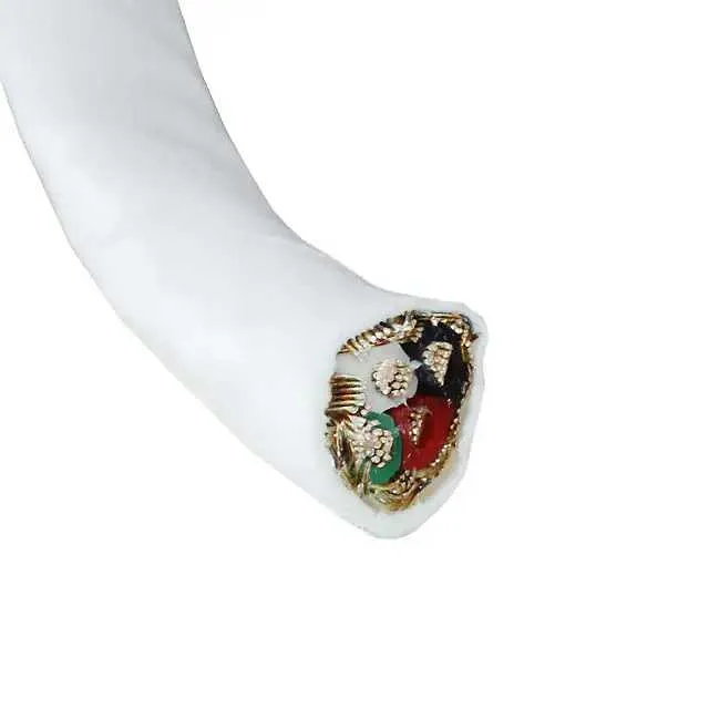 2824/4 WH001 (CABLE 4COND 22AWG WHT SHLD 1000')