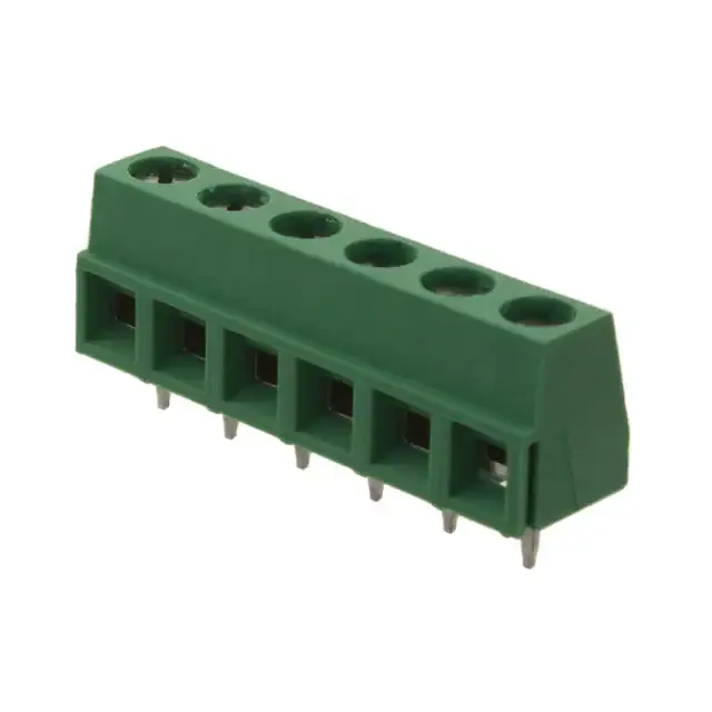 282836-6 (TERM BLOCK 6POS SIDE ENTRY 5MM)