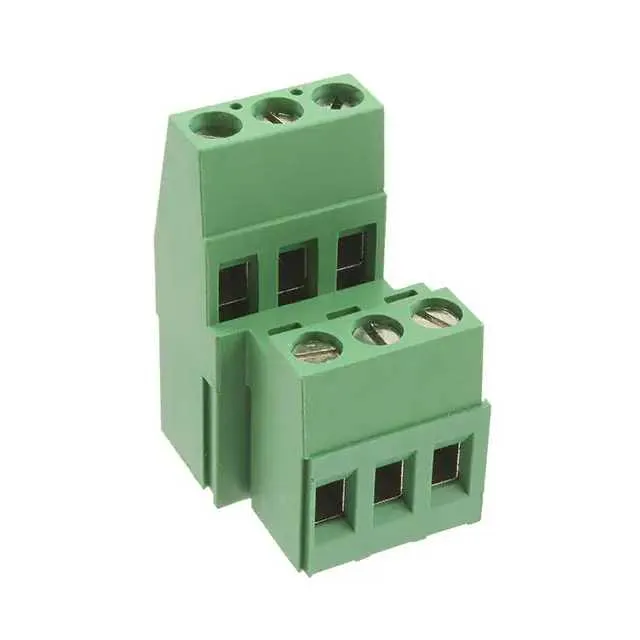282909-3 (TERM BLOCK RCPT WIRE 3POS VERT)