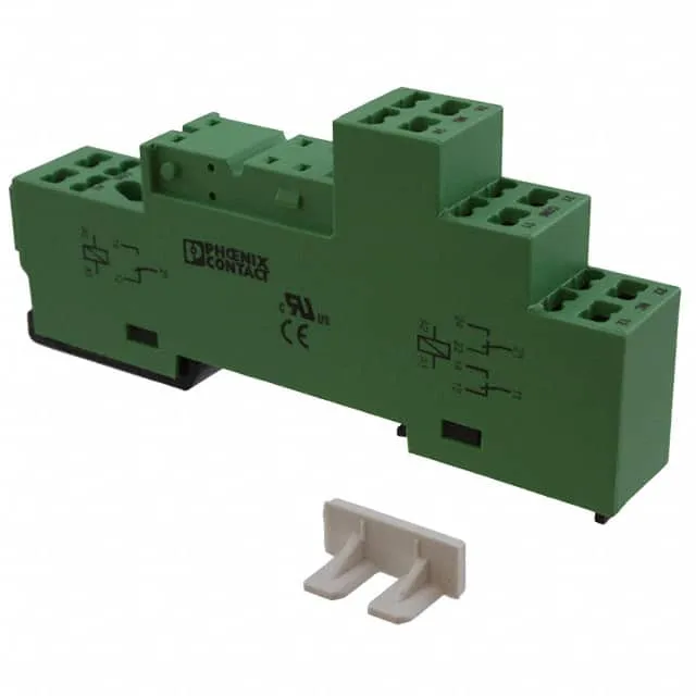 2833534 (RELAY SKT SPDT OR DPDT DIN RAIL)