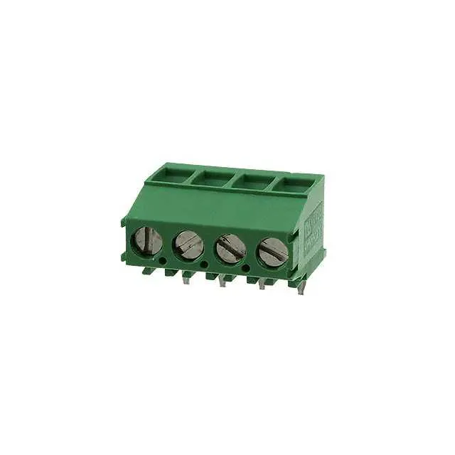 284415-4 (TERM BLOCK RCPT 4POS R/A 3.81MM)