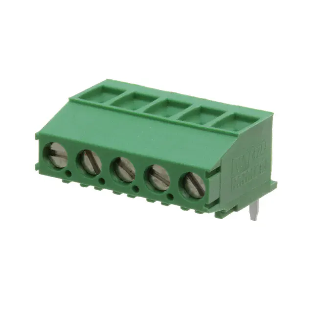 284415-5 (TERM BLOCK RCPT 5POS R/A 3.81MM)