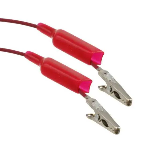 284M-18RED (LEAD TEST MINI-ALLIG 18 RED")