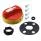 147E1111 (SWITCH KNOB ROUND RED/YELLOW)