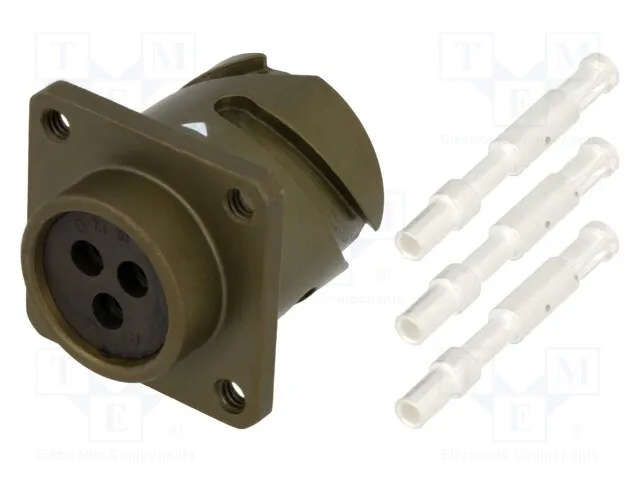 VG95234B1-16-10SN (CONN RCPT FMALE 3POS SILVR CRIMP)