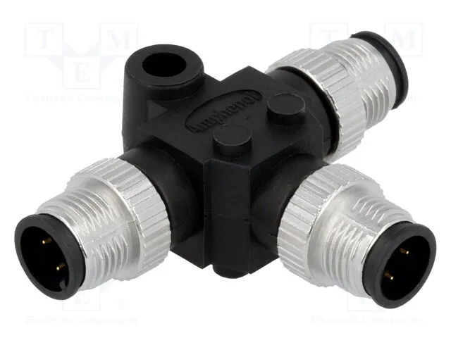 SS-040404-MMM-TS001 (M12 CONN 4PIN T ADAPTER)
