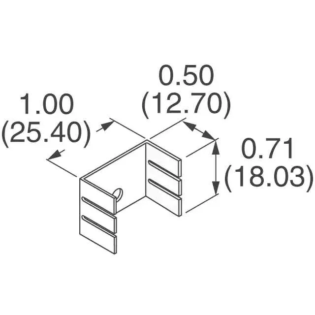289-AB (HEATSINK TO-220 VERT/HORZ BLK)
