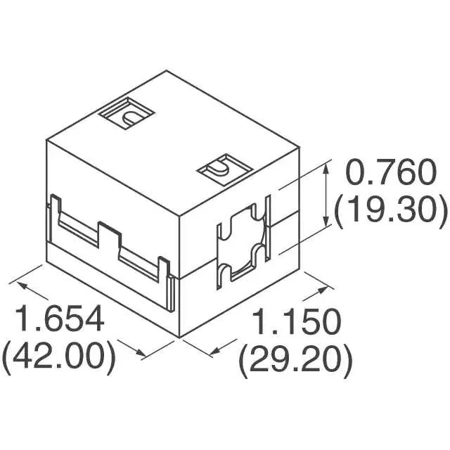 28A5776-0A2 (FERRITE CORE 210 OHM HINGED)