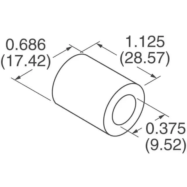 28B0686-200 (FERRITE CORE 242 OHM SOLID)