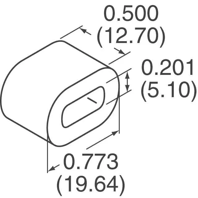 28B0773-050 (FERRITE CORE 141 OHM SOLID)