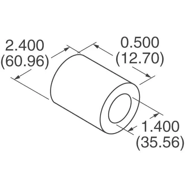 28B2400-000 (FERRITE CORE 135 OHM SOLID)