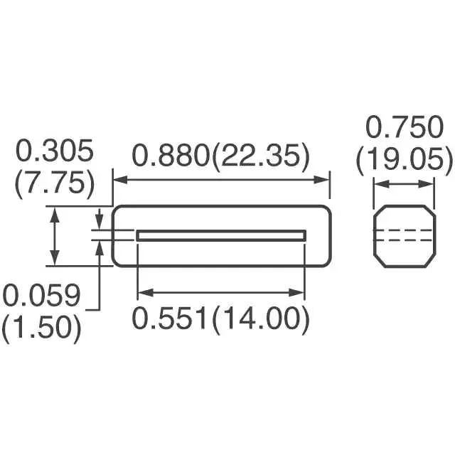 28R0880-000 (FERRITE CORE 187 OHM SOLID)
