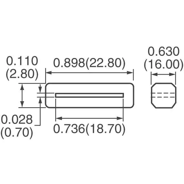 28R0898-200 (FERRITE CORE 127 OHM SOLID)