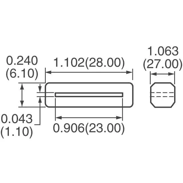 28R1103-000 (FERRITE CORE 230 OHM SOLID)