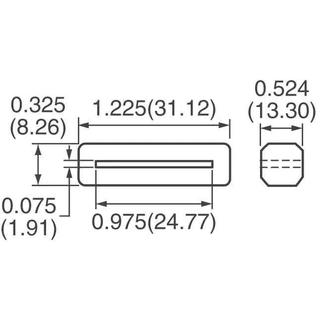 28R1227-100 (FERRITE CORE 128 OHM SOLID)