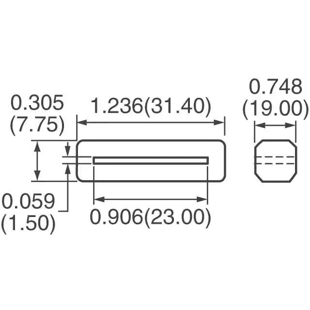 28R1236-000 (FERRITE CORE 162 OHM SOLID)