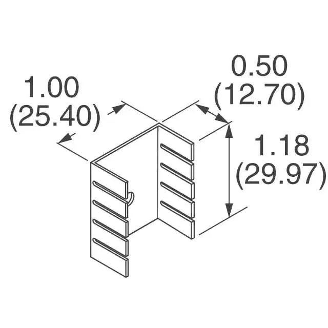 290-1AB (HEATSINK TO-220 VERT/HORZ BLK)