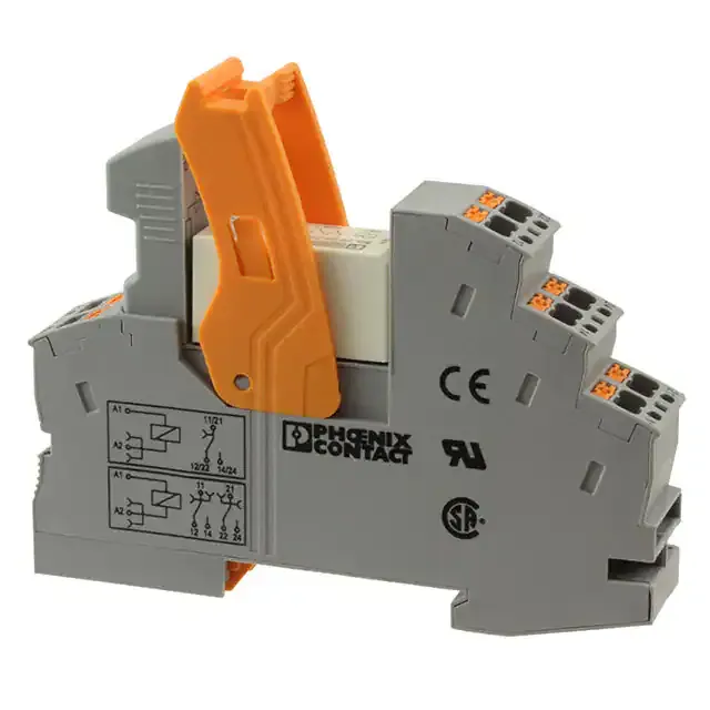 2906223 (RELAY GEN PURPOSE DPDT 8A 12V)