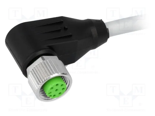 7000-17061-2950300 (Connection lead; M12; PIN: 8; angled; 3m; plug; 30VAC; 2A; -20?85°CСрок поставки 2-3 недели)