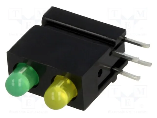 1801.8731 (LED; in housing; green,yellow; 3mm; No.of diodes: 2; 20mAСрок поставки 2-3 недели)