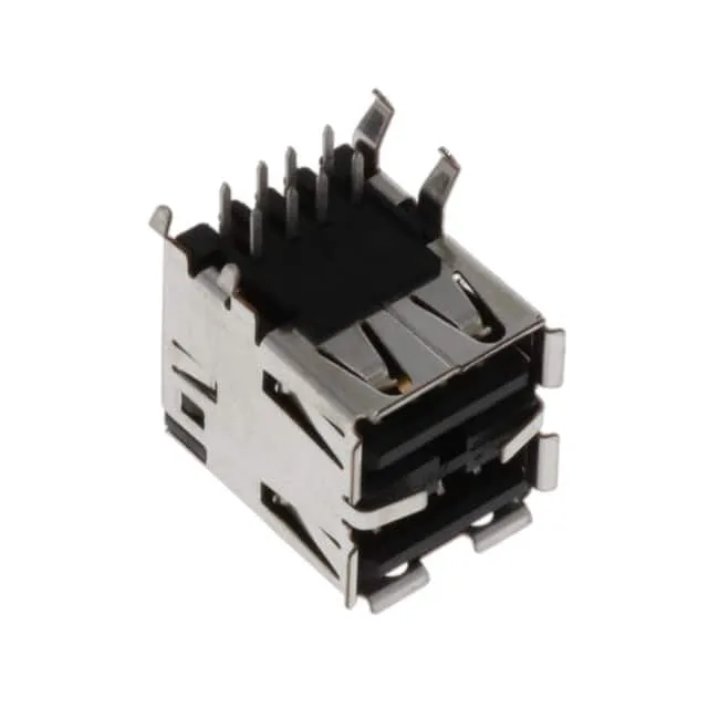 292323-6 (CONN RCPT USB TYPE A 8POS R/A)