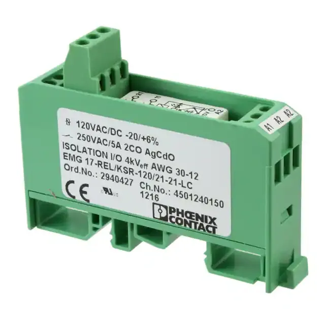 2940427 (RELAY GEN PURPOSE DPDT 5A 120V)