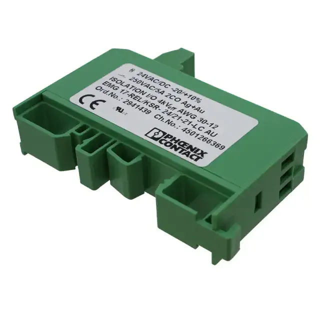 2941439 (RELAY GEN PURPOSE DPDT 50MA 24V)