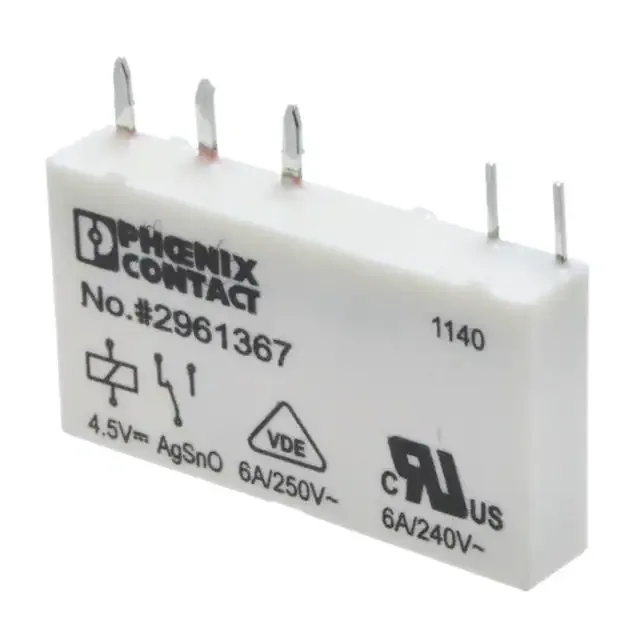 2961367 (RELAY GEN PURPOSE SPDT 6A 4.5V)