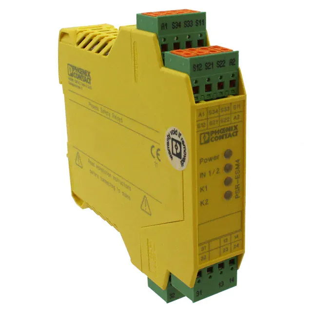 2963705 (RELAY SAFETY DPST 6A 24V)