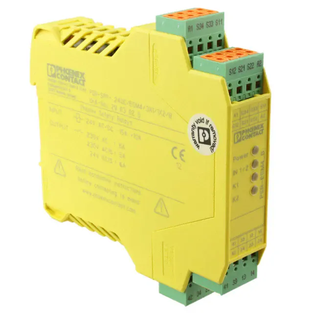 2963925 (RELAY SAFETY 3PST 6A 24V)