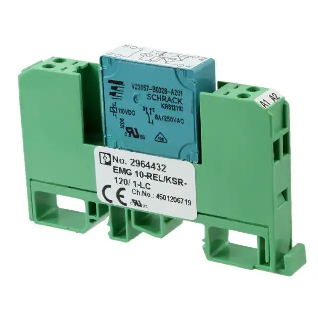 2964432 (RELAY GEN PURPOSE SPST 6A 120V)