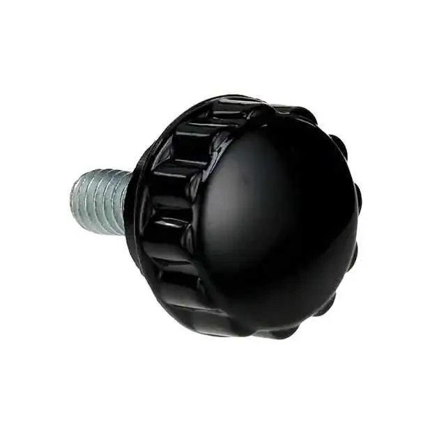 2965FJ (KNOB FLUTED 1/4-20 PLASTIC")