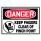 PVS0305D3145 (LABEL 5X3.5" RED/BLACK/WHT 5/PK")