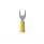 PV22-4F-CY (CONN SPADE TERM 22-26AWG #4 YEL)