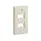 UICFP4WH (FACEPLATE, 4 PORT, CLASSIC, ULTI)