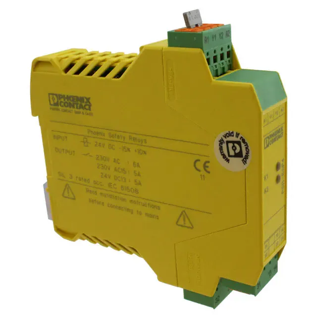 2981017 (RELAY SAFETY DPST 6A 24V)