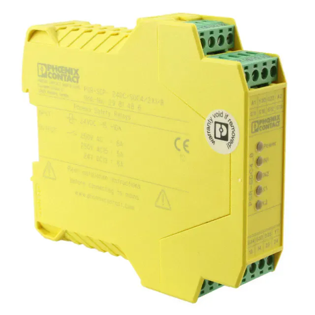 2981486 (RELAY SAFETY DPST 6A 24V)