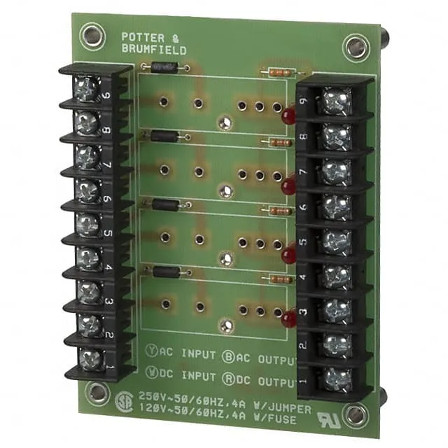 2IO4A (I/O MOUNTING BOARD STANDARD 4POS)