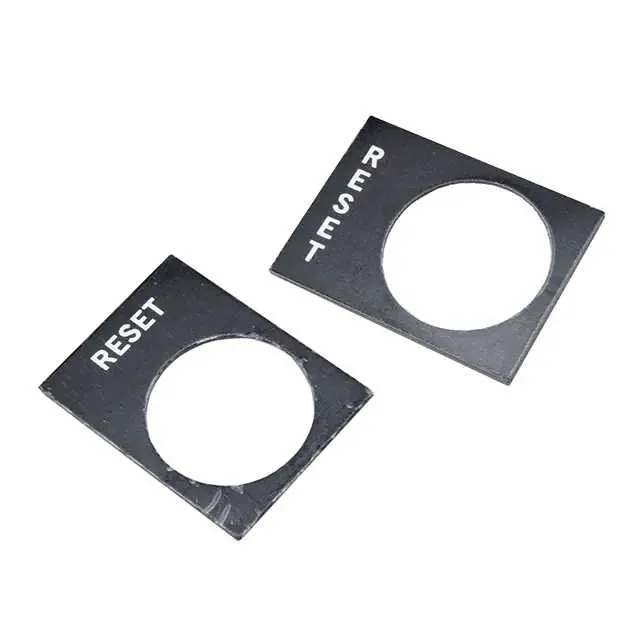 2LP13 (LEGEND PLATE 22 MM RESET)