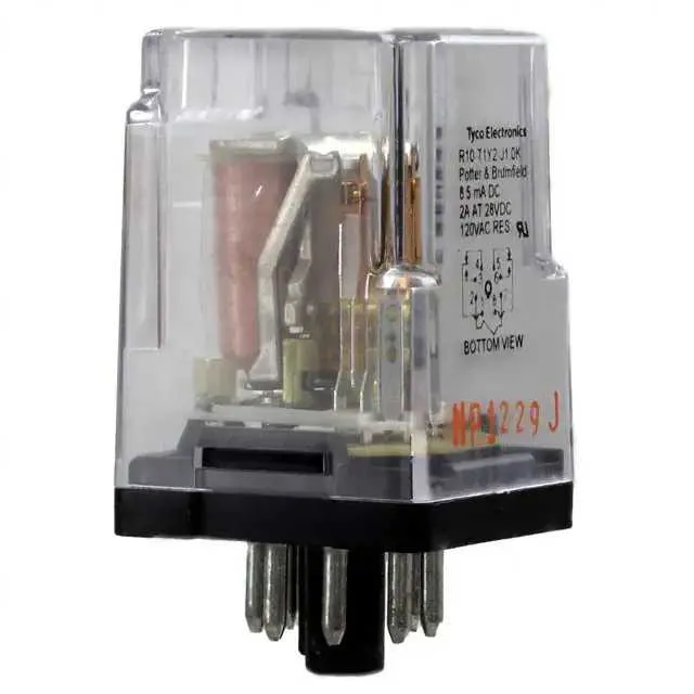 R10-T1Y2-J1.0K (RELAY GEN PURPOSE DPDT 3A 12V)