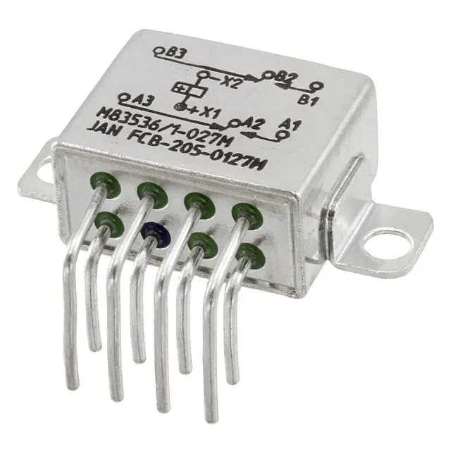 FCB-205-0127M (RELAY GEN PURPOSE DPDT 5A 28V)