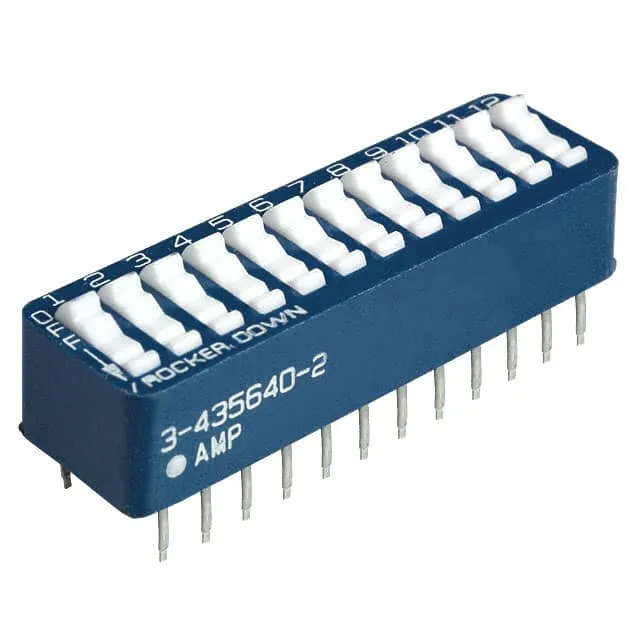 4-435640-3 (SWITCH ROCKER DIP SPST 60MA 5V)