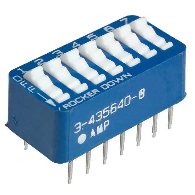 3-435640-8 (SWITCH ROCKER DIP SPST 60MA 5V)