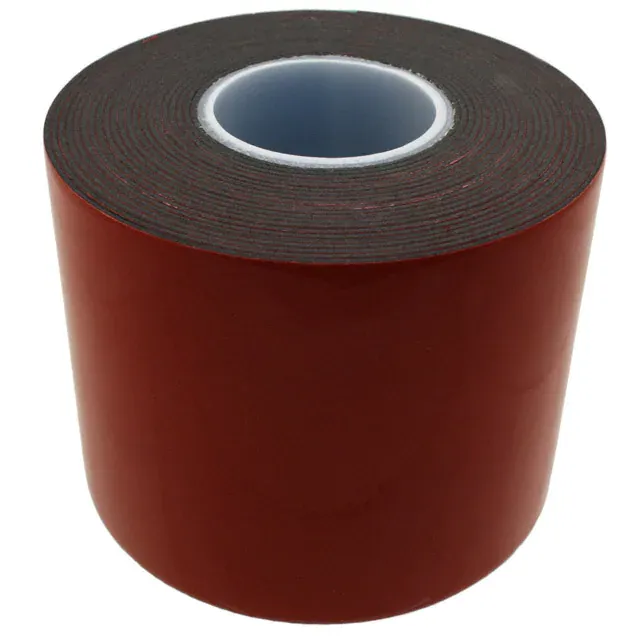 6-5-5952 (TAPE DBL COATED BLACK 6X 5YDS")