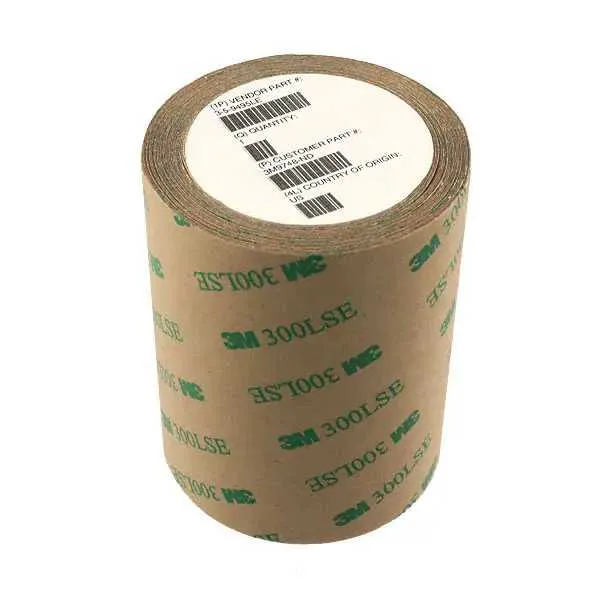 4-5-9495LE (TAPE DBL COATED CLEAR 4X 5YDS")