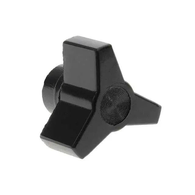 3025BA (KNOB 3 ARM #10-32 PHENOLIC)