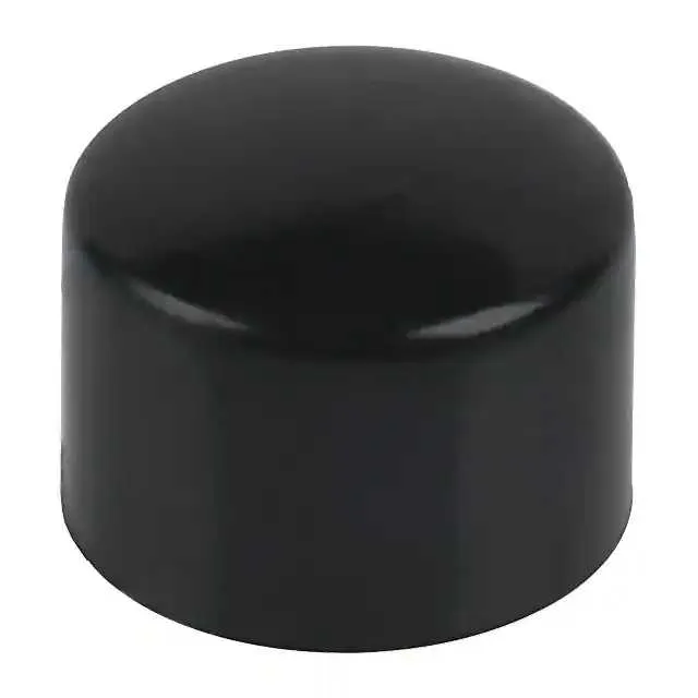 30B1012-9 (CAP PUSHBUTTON ROUND BLACK)