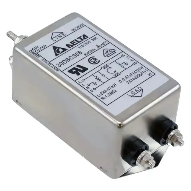 30DBCS5B (LINE FILTER 115/250VAC 30A CHASS)